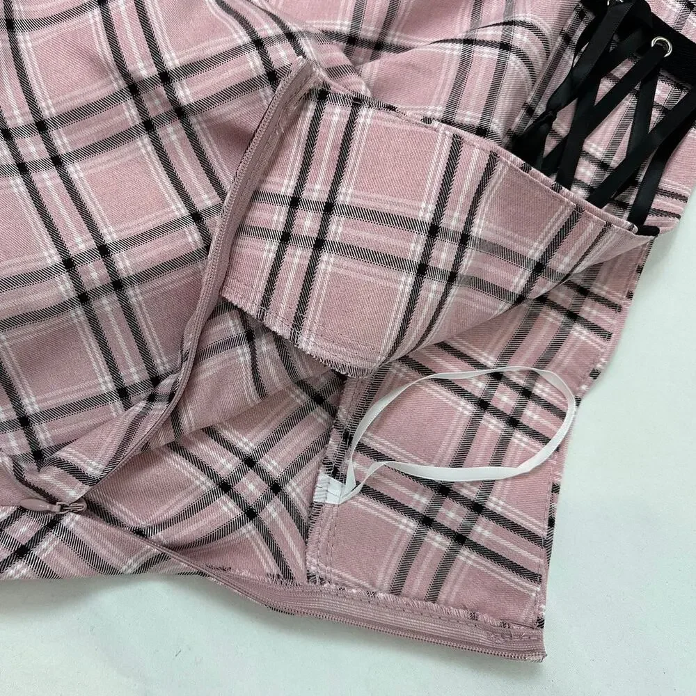 Idealsanxun women plaid